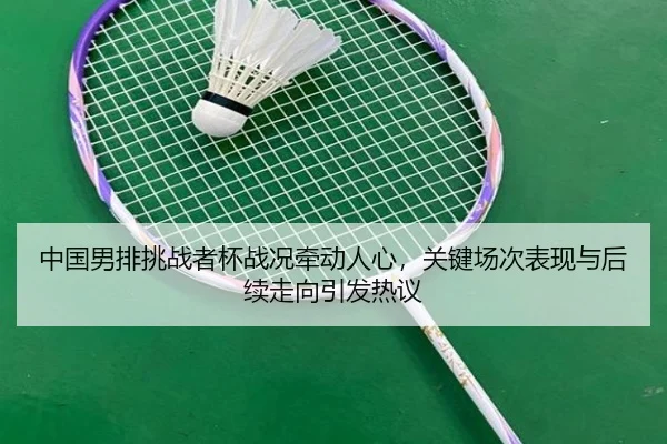 中国男排挑战者杯战况牵动人心，关键场次表现与后续走向引发热议